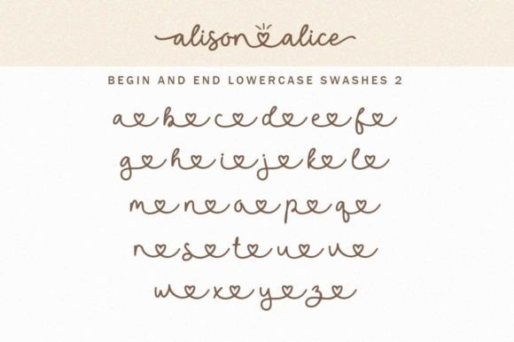 Alison Alice Font - Preview 4