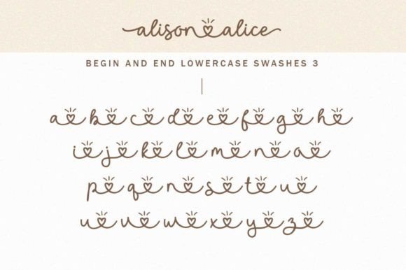 Alison Alice Font - Preview 5