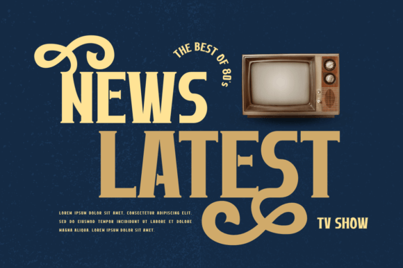 Ateknov Font - Preview 4