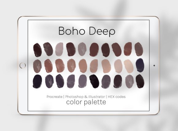 Boho Lite Color Palette Graphic by thedigitaldoodle · Creative Fabrica