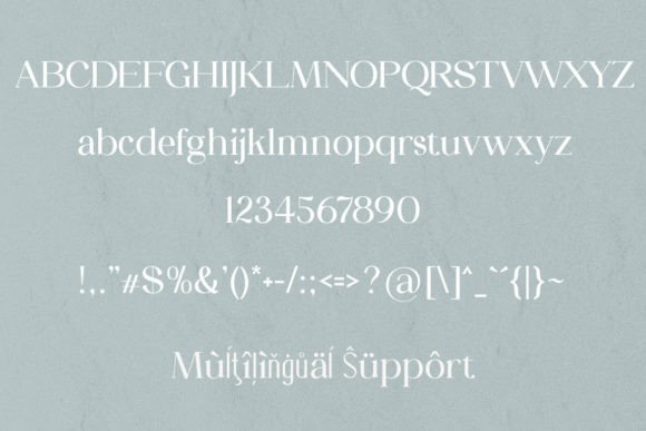 Camellia Font - Preview 4