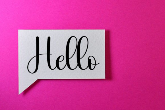 Chatting Font - Preview 3
