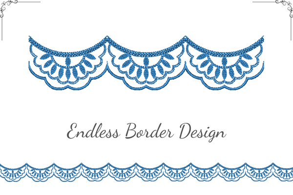 Creative Cut Work Border