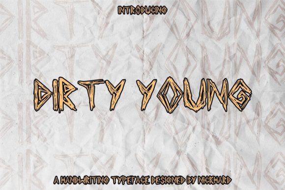 Dirty Young Font - Preview 1