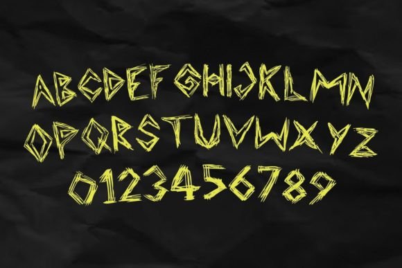 Dirty Young Font - Preview 4