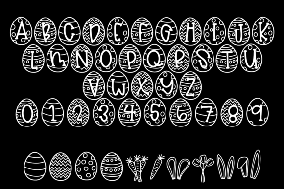 Easter Eggs Font - Preview 1