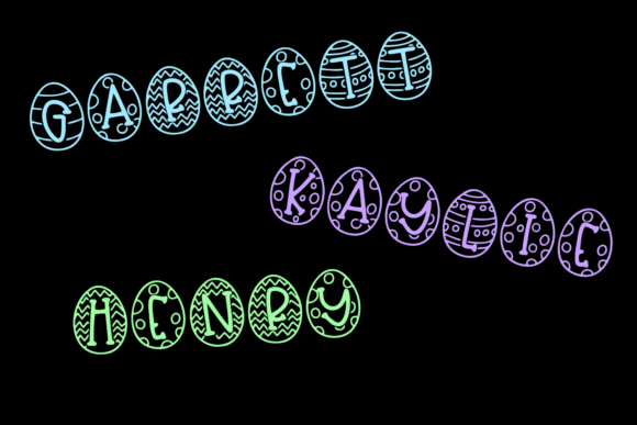 Easter Eggs Font - Preview 2