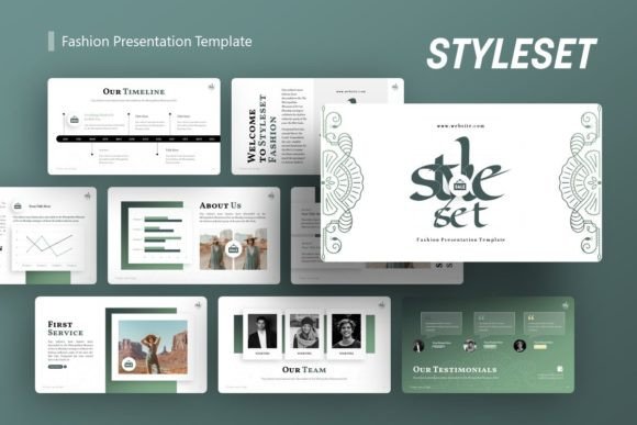 Preview of Fashion Presentation - Lookela fashion presentation template