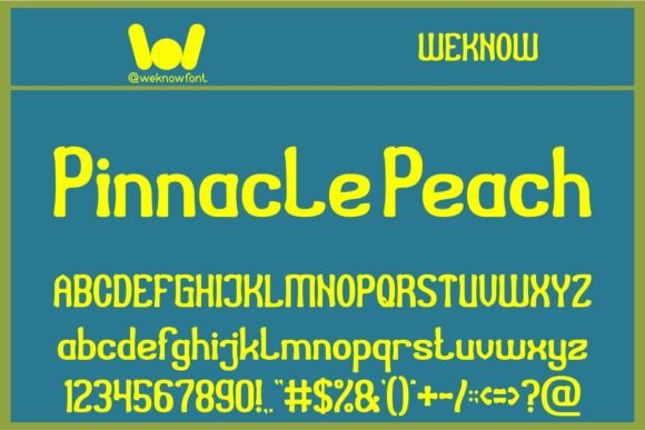 Fruit Branch Font - Preview 1