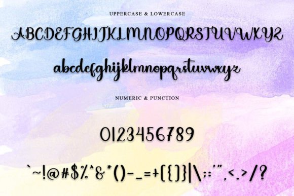 Glitter Font - Preview 4