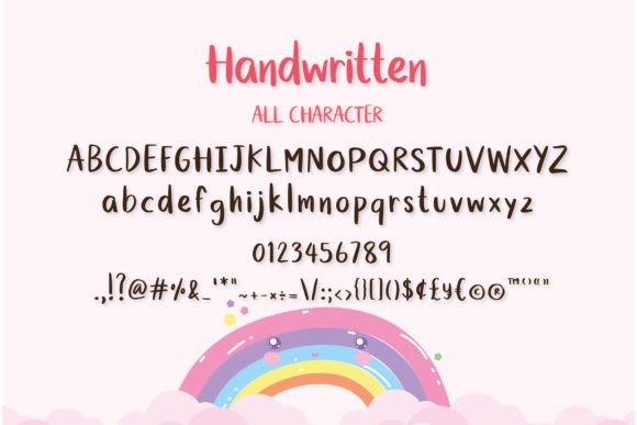 Handwitten Font - Preview 2