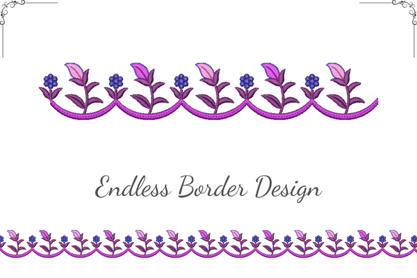 Leaf by Leaf Border