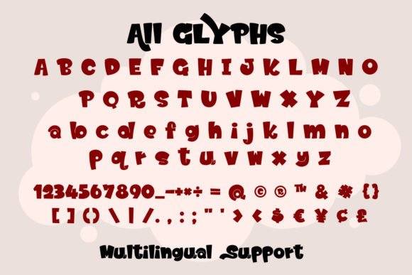 Milk Tea Font font preview - 1