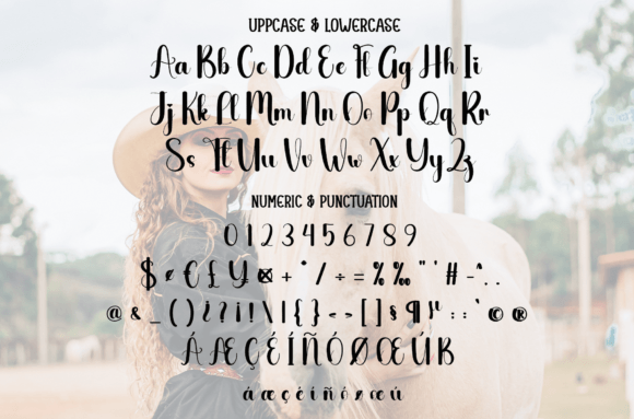 Paddock Font PNG with transparent background - Preview 5