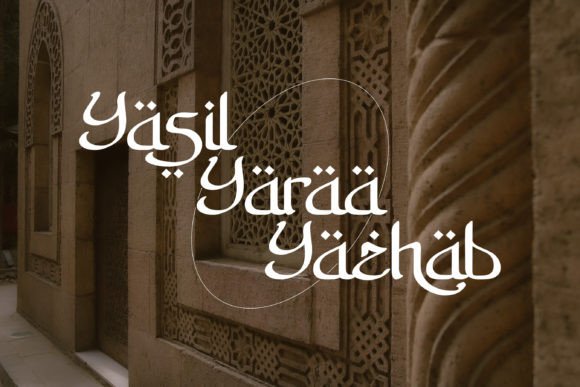 Rosyid Font PNG with transparent background - Preview 5