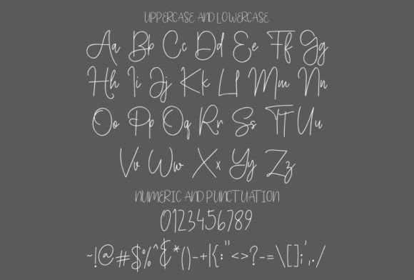 Signature California Font font preview - 2