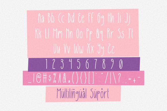 Slime Candy Font PNG with transparent background - Preview 6