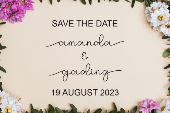 Gathering Font - Preview 1