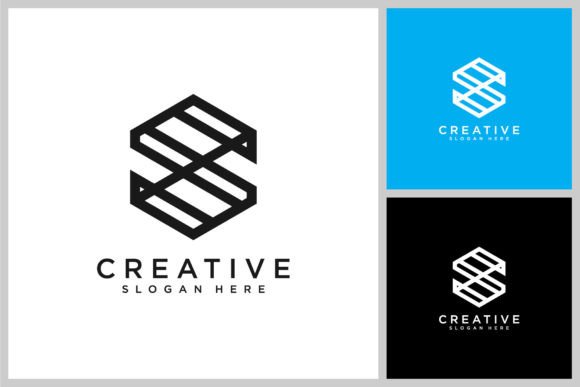 Initial Letter S Logo Vector Design