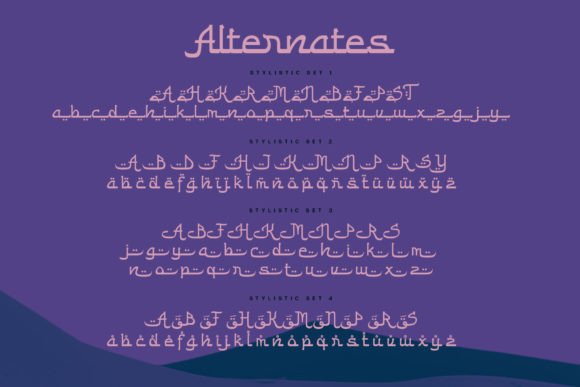 Alibon Arabic Font - Preview 4