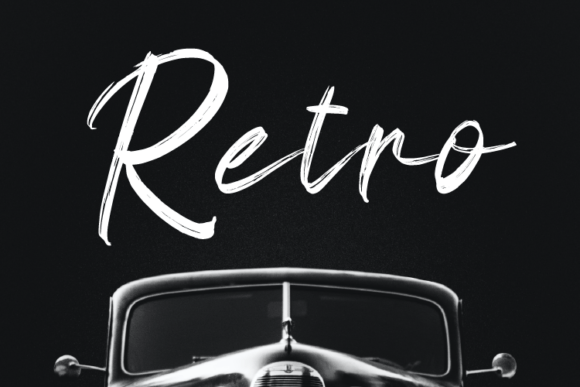 Brush Shine Font - Preview 1