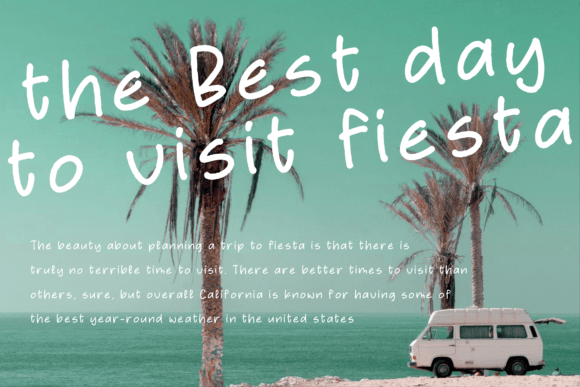Caught Folmer Font - Preview 6