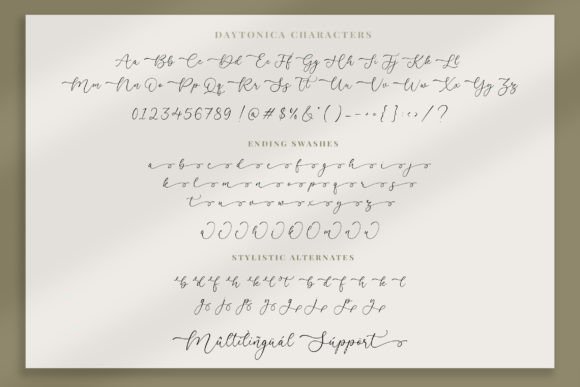 Daytonica Font - Preview 5