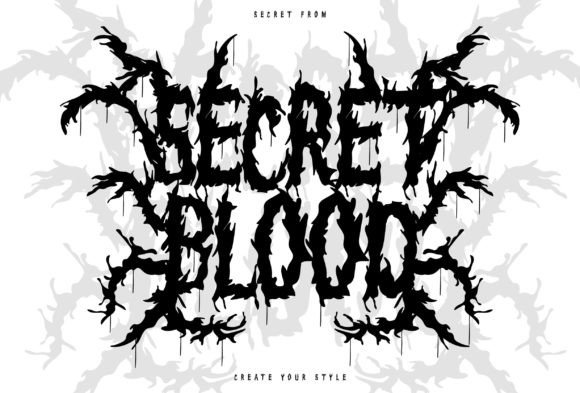 Death Angel Font - Preview 1
