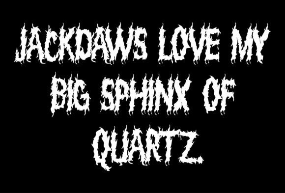 Death Angel Font - Preview 6
