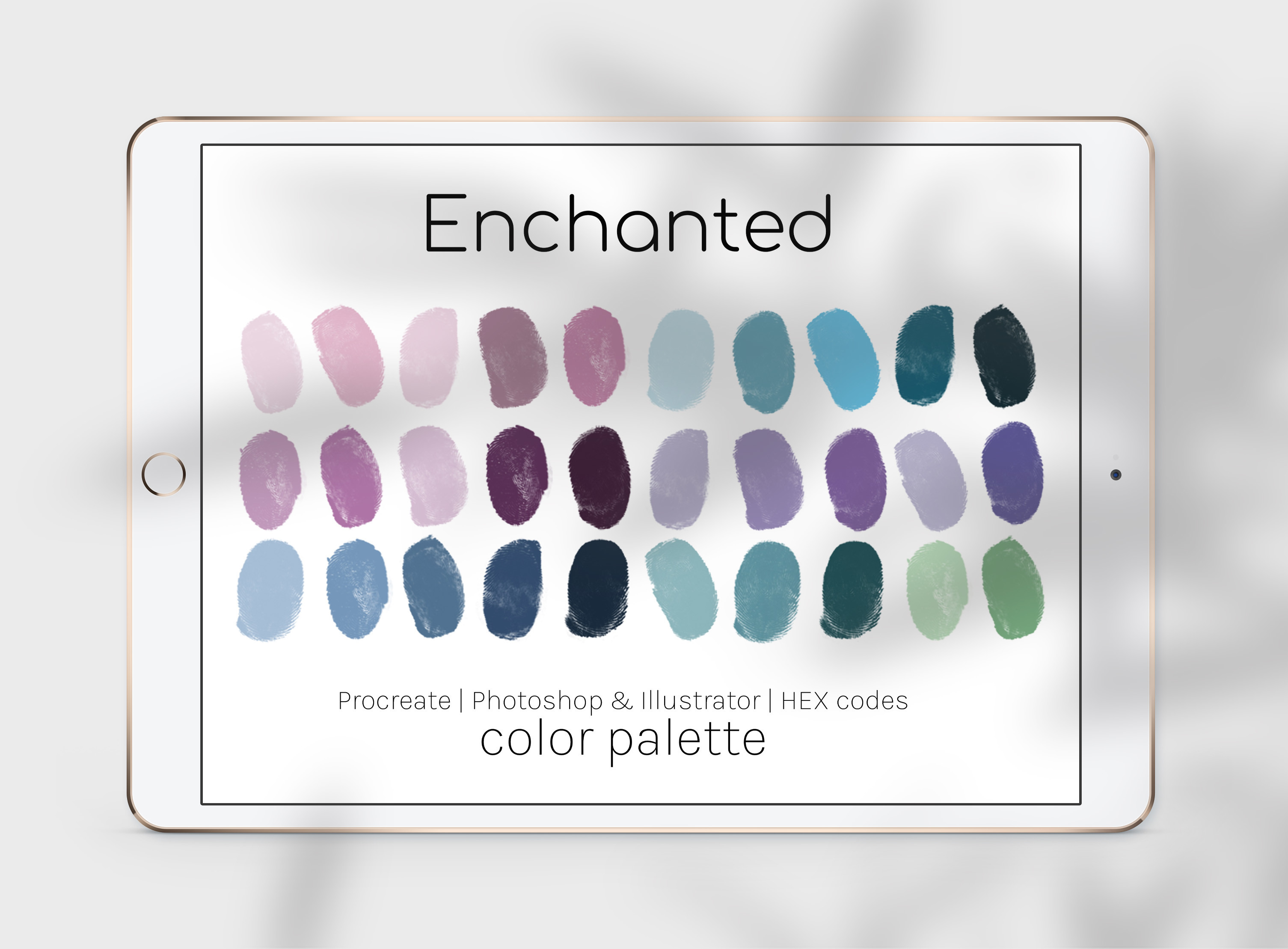 Enchanted Color Palette Graphic by thedigitaldoodle · Creative Fabrica
