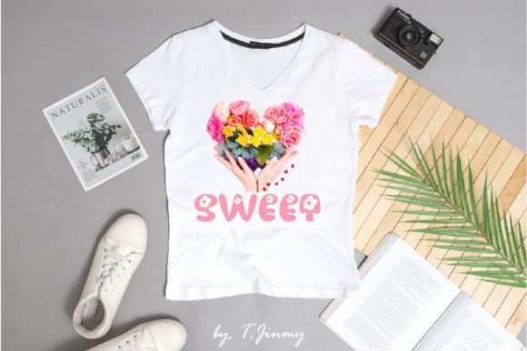Flower Font - Preview 3