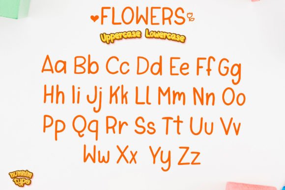 Flowers Font - Preview 5