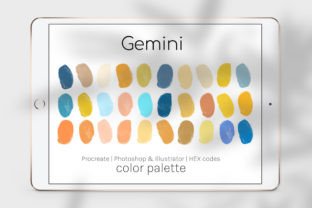 Gemini Color Palette Graphic by thedigitaldoodle · Creative Fabrica
