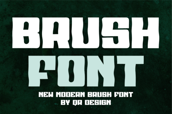 Golder Crazeng Brush Font - Preview 1