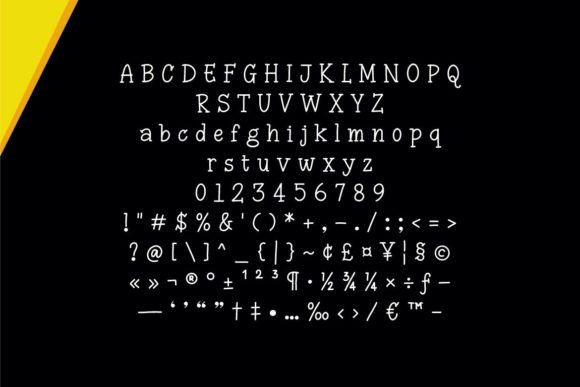 Marking First Font PNG with transparent background - Preview 3