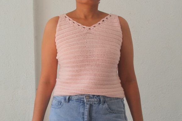 Ms Lily Crochet Vest Top Pattern