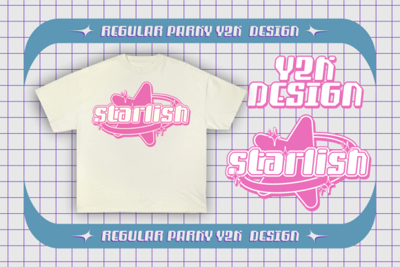 Parky Font PNG with transparent background - Preview 1