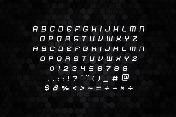 Quantum Font PNG with transparent background - Preview 3