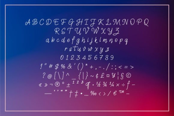 Ristany Font PNG with transparent background - Preview 3