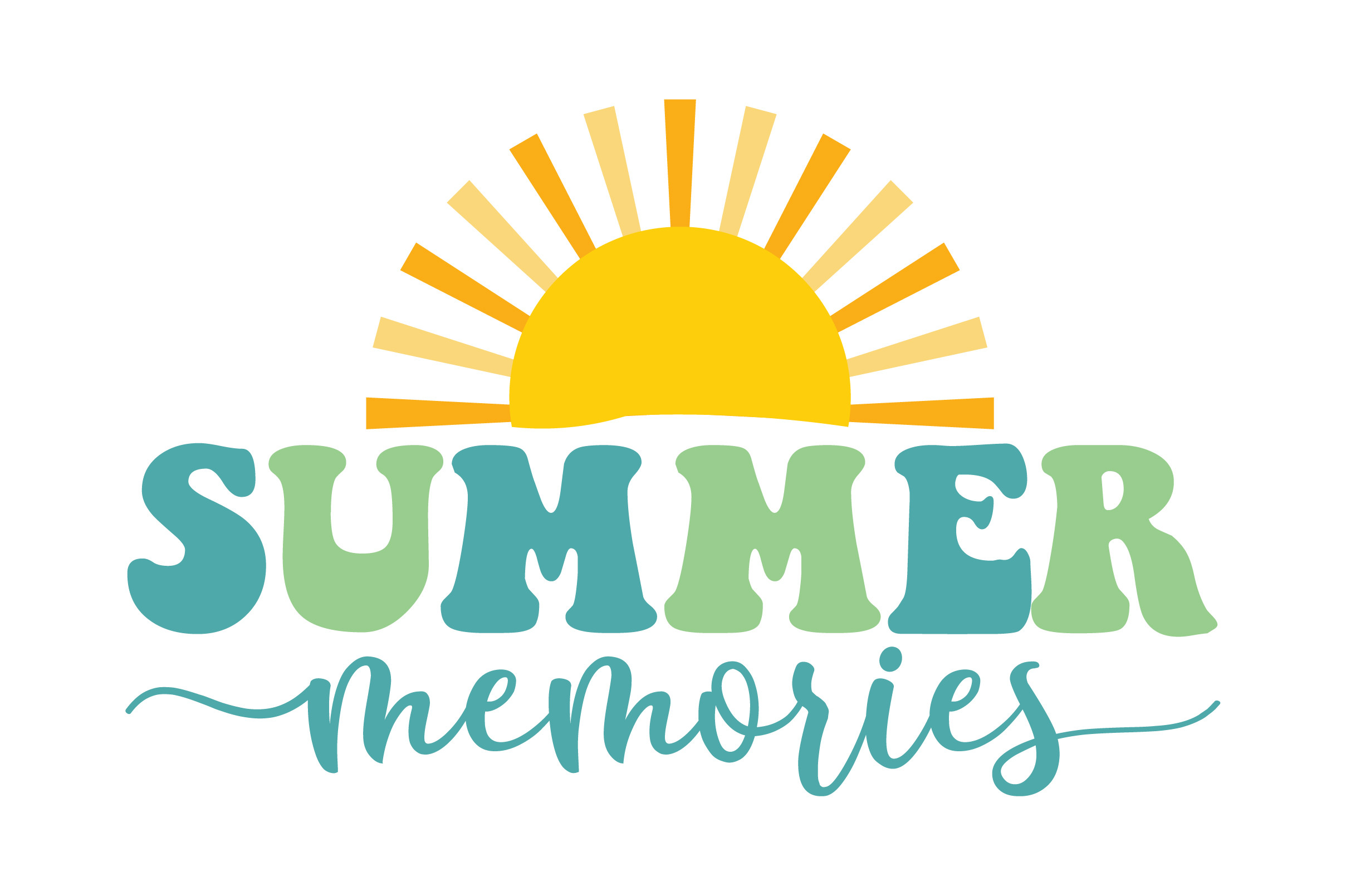 Summer Memories Graphic by Nurjahan · Creative Fabrica