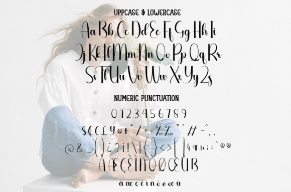 Melamine Font PNG with transparent background - Preview 6