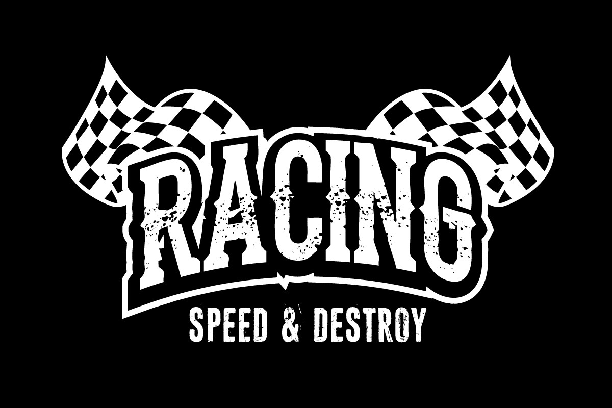Destroy Graphics Racing Speed and Destroy Graphic by Spacelabs Studio · Creative Fabrica
