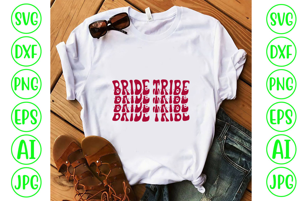 Bride Tribe Retro SVG Graphic by DesignMedia · Creative Fabrica
