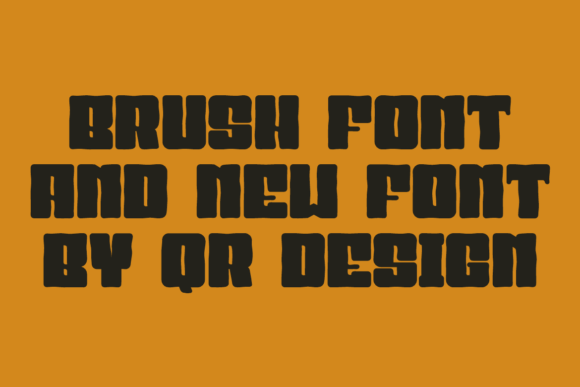 Cotus Jigozil Brush Font - Preview 2
