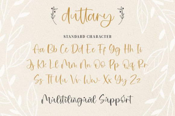 Duttary Font - Preview 5