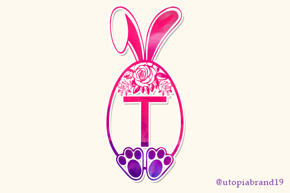 Easter Bunny Rose Font - Preview 5