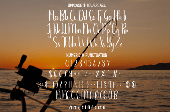 Fishing Font - Preview 6