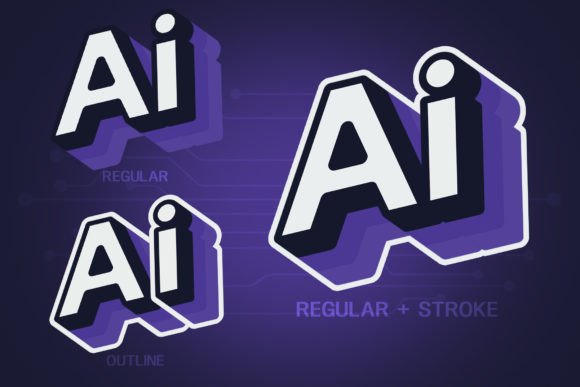 Ai Font - Preview 1