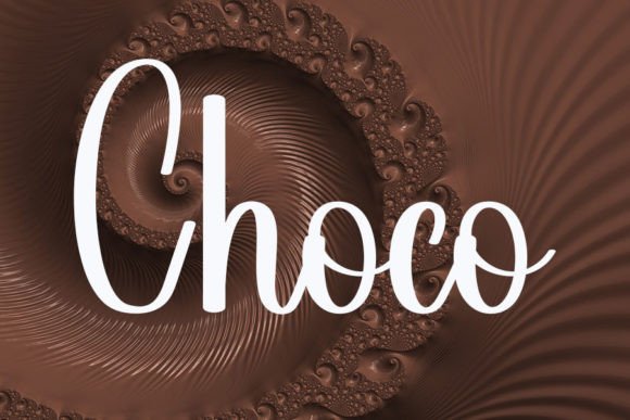 Brown Font - Preview 2