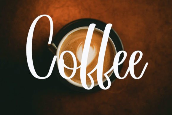 Brown Font - Preview 5